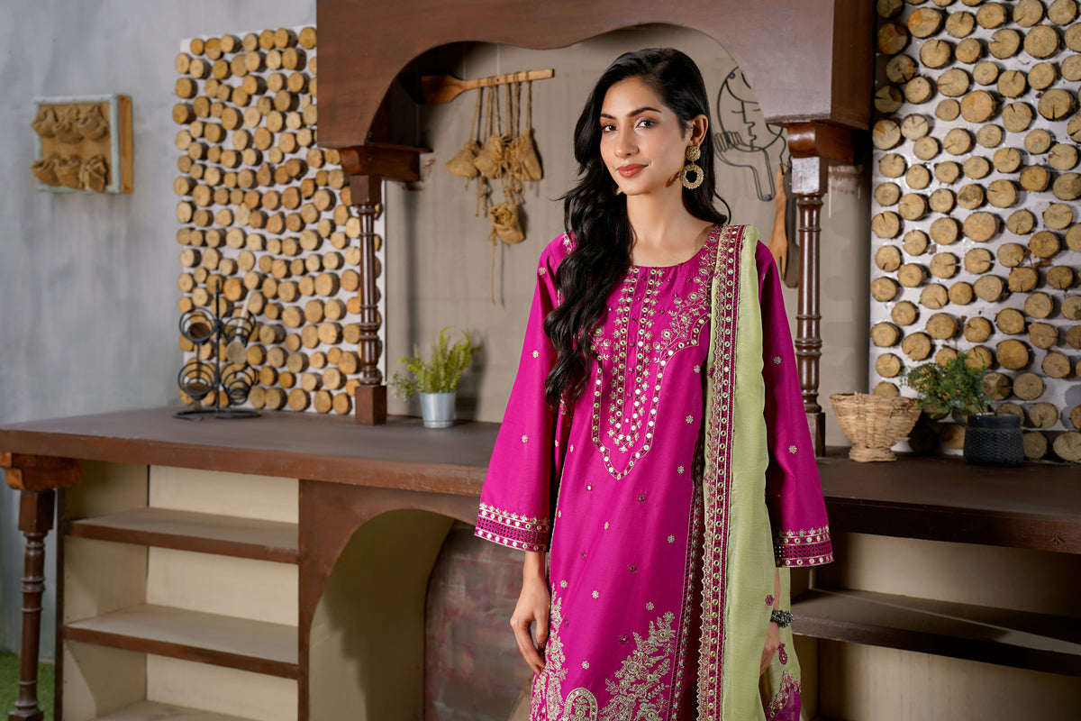 Off White Solid Cotton Blend Straight Kurta